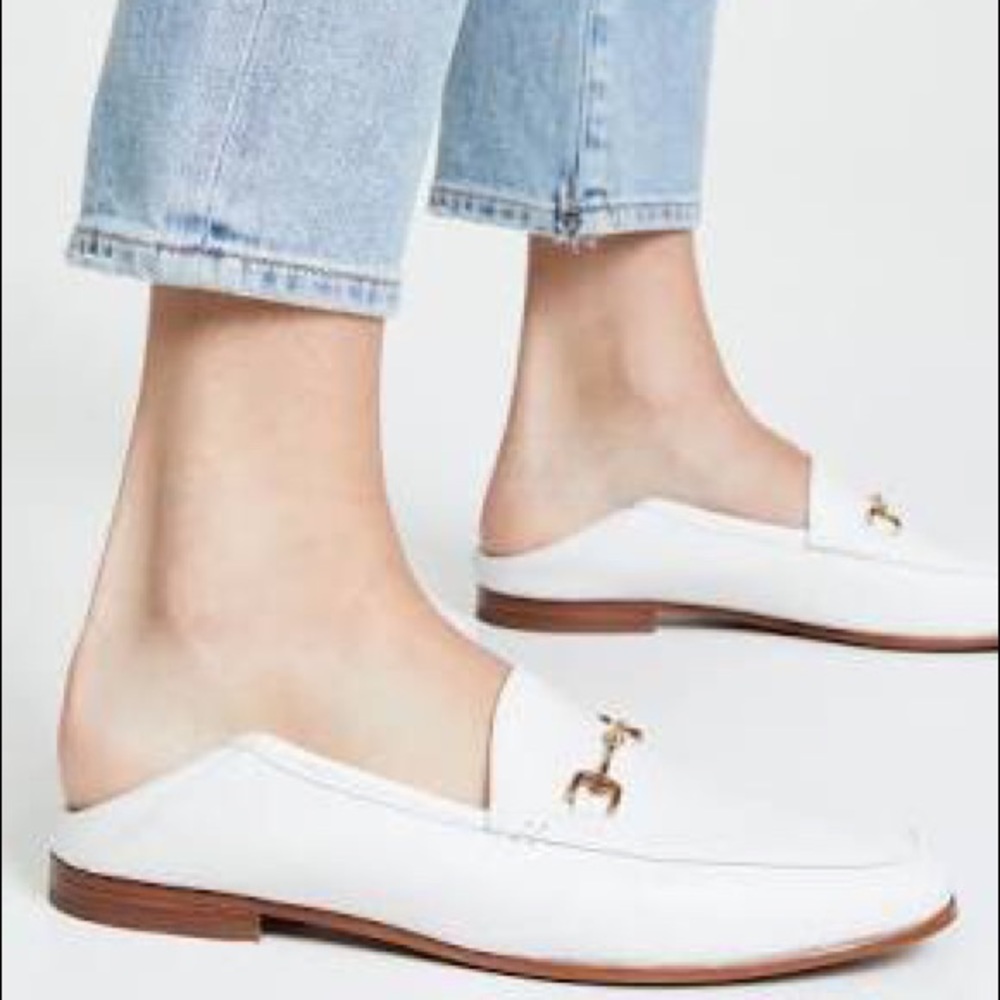 Sam Edelman Loraine White Loafers